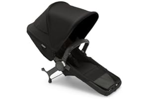 Bugaboo Donkey 5 Duo Extension Set Complete - Turn Your Mono Single Donkey to A Double Stroller - Midnight Black