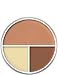 Kryolan 9013 Ultra Foundation Trio Face Makeup (A)