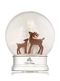 Bath and Body Works Large Snowglobe Nightlight Wallflowers Fragrance Plug Reindeer Momma and Doe