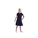 French Toast Girls' Ruffle Pique Polo Dress