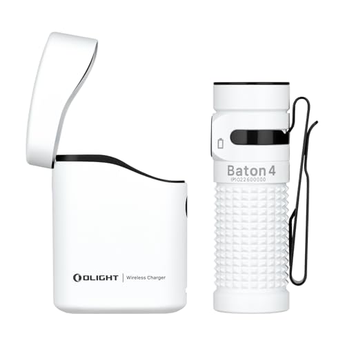 OLIGHT Baton 4 kit Mini LED Taschenlampe Wiederaufladbare mit Ladecase