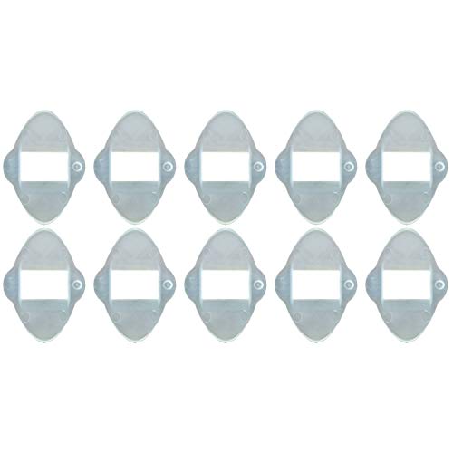 SKS Unisexe – Bande U-Strebe (USC) Garde-Boue en Caoutchouc Noir, Taille Unique