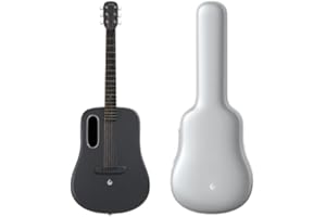LAVA ME 3 Smartguitar, Carbon Fiber Acoustic Guitar with Tuner, Recording and Beat Functions, Multiple Performance Effects, S
