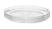 Embellish [20 Count] 6 Inch Dessert Plates Crystal Clear Disposable Heavy Duty Plastic, Ideal For Wedding, Catering, Parties, Buffets, Events, Or Everyday Use, 1 Pack