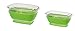 Progressive Prepworks Collapsible Produce Keepers 2 Piece Set, 4qt and 2qt