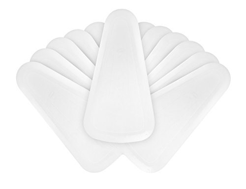 Ateco 1321 Fan Shaped Bowl Scraper Set, 12-Pieces, Flexible Food-safe Plastic