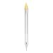 Anself 1pc Nail Rhinestone Dotting Pen Double Different Head Tips Beads Picker Wax Pencil Handle Manicure Tool (1PCS)