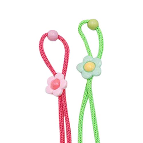 4PC Adjustable Length Face Bandana Lanyard - Comfortable Handy & Convenient Safety Holder & Hanger -Easy On & Off