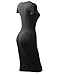 ALL FOR YOU Women's Slim Fit Sandwich Dress Made in USA