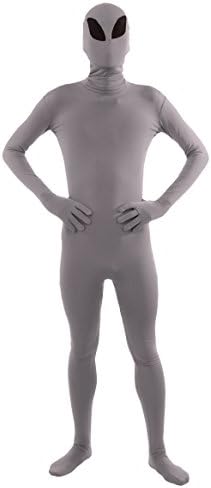 Marvoll Mens and Womens Spandex Lycra Alien Full Costumes Bodysuits