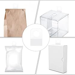 300 PCS Clear Self Adhesive Folding Hang