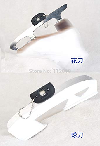 Maslin New Portable Ice Skate Blade Diamond Sharpener Ice Skating Blade Coarse/Fine Knife Sharpener - Thumbnail 2
