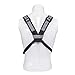 Radio Chest Harness, Universal Radio Carry Case, Tractical Front Pack Pouch Holster Vest Rig Chest Bag Holder for Two Way Radio Walkie Talkie, Rescue Essential for Men Women Hiking Camping