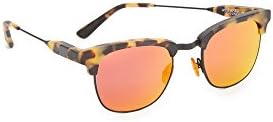 Westward Leaning Men's Vanguard 23 Flash Lens Sunglasses, Tortoise/Red, One Size