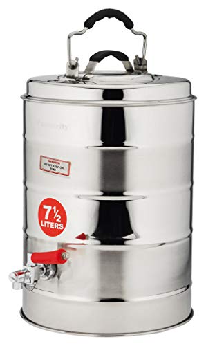 Butterfly Stainless Steel Tea Coffee Dispenser/Tea Urn/Tea Can Eco-Friendly 7.5 LTR - Silver_Thermos_Standard