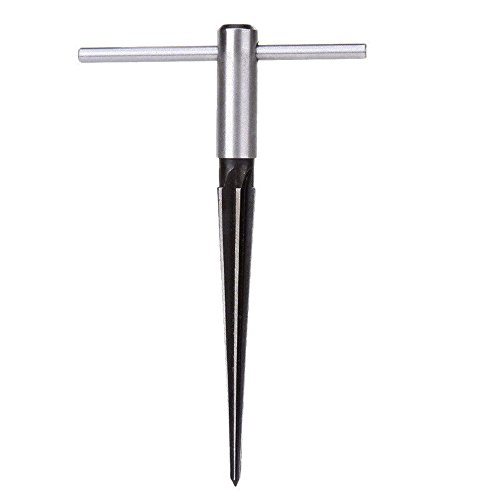 Breynet Taper Pin Reamers 1/8''-1/2'' (3-13mm) 6 Fluted Bridge Pin Hole Reamer Tapered for Guitar Luthie Tool Kit Woodworker Cutting Tool