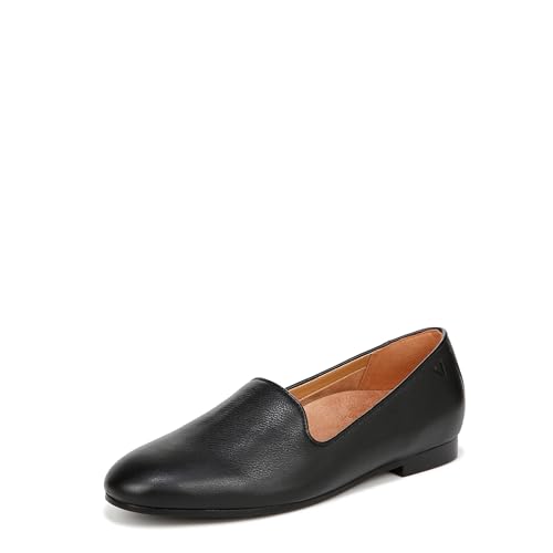 Vionic Women’s Willa Loafer, Black Leather, 11