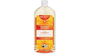 Seventh Generation Natural Hand Wash Refill, Mandarin Orange & Grapefruit, 32 Ounce