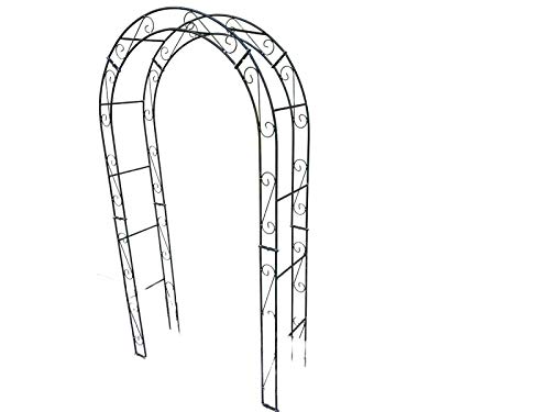 Alt Mebel Ihr Gartentraum 140 cm, Höhe 220 cm, Gewicht 25 kg, Tiefe 36 cm Feuerverzinkt Massiv Eisen Gute Qualität Stabill