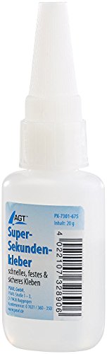 AGT Klebstoff: 3er-Set Super-Sekundenkleber (3x 20 g) (Keramikkleber) – Bild 3