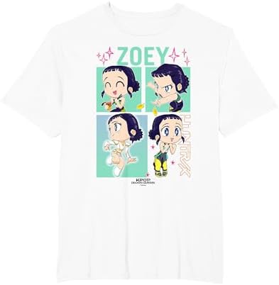 Amazon.com: Kpop Demon Hunters Zoey Officially Licensed T-Shirt