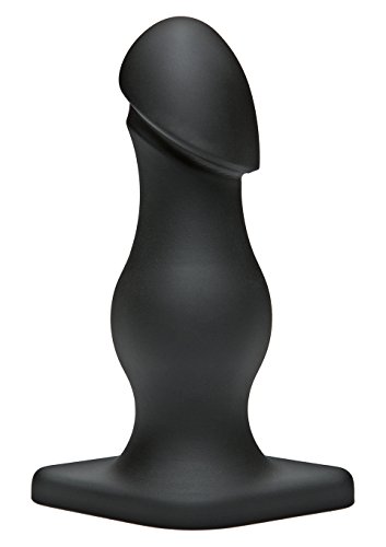 Doc Johnson, Titanmen The Rumpy Black Butt Plug: 3200-11-BX