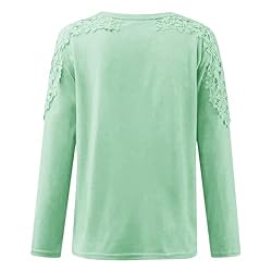 iPOGP Women's Round Neck Solid Color Hollow