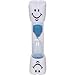Safe & Simple 5 Minute Sand Timer + Bonus BLUE 2 Minute Toothbrush Timer. Large, Durable, Orange Hourglass for Kids + Exclusive Guarantee + Bonuses