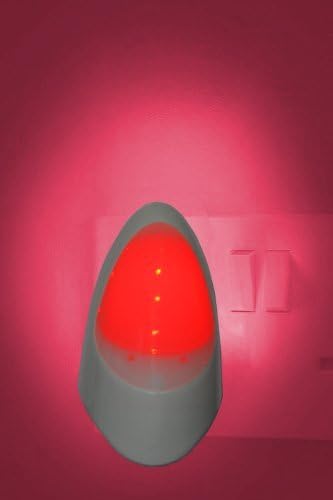 RED Automatic LED Night Light Dusk 2 Dawn LED Sensitive, White - Image 4