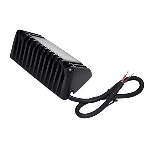Raycharm LED Flood Dome Light Fixture in 12-28V DC 9W 5 Inches 6000K 900 Lumen for Trucks, Trailers, RV & UTV Cabin Interior Lighting and Exterior Area Lighting