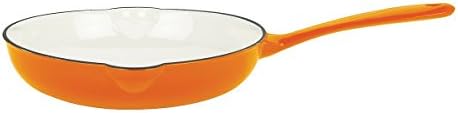 Mario Batali By Dansk Enameled Cast Iron Skillet 10 Inch Persimmon Buy Online At Best Price In Uae Amazon Ae