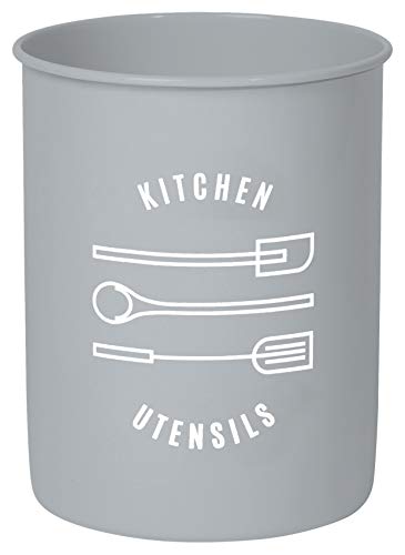 Now Designs Utensil Crock, Light Grey