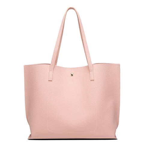 Womens-Soft-Faux-Leather-Tote-Shoulder-Bag-from-Dreubea-Big-Capacity-Tassel-Handbag