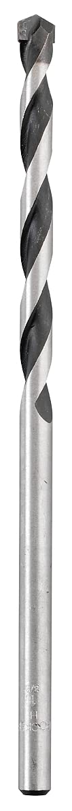 kwb Rocker Stone Concrete Drill Ø 8 Mm With High-Quality, High-Temperature Brazed Carbide Plate, Optimum Drill Dust Transport, 200 Mm Drill bit Length and Round Shank, Extremely Durable