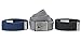 Nike Men's 3 Pack Web Belt, Black/Grey/Navy, One Size