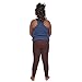 STRETCH IS COMFORT Girl's Cotton Leggings Brown X-Large