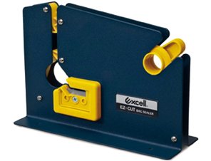 Click Here to See More Images excell 7605K/BLU05 Excell 7605K Bag Sealing Tape Dispenser: 1/2