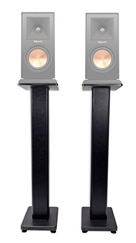 Pair 36″ Bookshelf Speaker Stands for Klipsch RP-150M Bookshelf Speakers