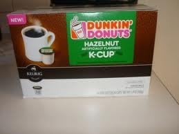 K-cups Hazelnut 14 count coffee by Dunkn Donuts