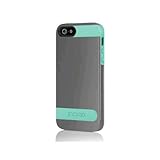 Incipio OVRMLD for iPhone 5 - Retail Packaging - Charcoal Gray / Navajo Turquoise