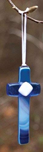 1 Grandpa+Handmade+Glass+Cross+Sentimental