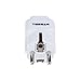 TESSAN Universal Travel Plug Adapter USA to The Most of Europe Travel Prong Adapter Plug Kit (Germany/FranceType E/F(white))