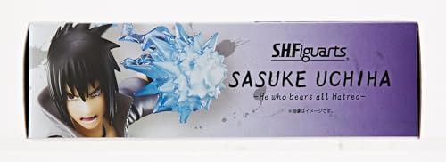 TAMASHII NATIONS - Naruto Shippuden - Sasuke Uchiha -He Who Bears All Hatred, Bandai Spirits S.H.Figuarts Action Figure