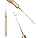10 Pack Wooden Hair Extension Loop Needle Threader Pulling Hook Tool and Bead Device Tool for Hair or Feather Extensions (Loop Tools and Hooks)