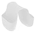 Umbra Saddle Sink Caddy – Flexible Rubber Organizer for Double Kitchen Sink, Storage for Dish Sponge, Scouring Pads and more, White