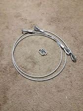 2 Gorilla Lift Replacement Cables With EZ Spring Clips