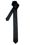 Retreez Skinny Tie Necktie with Stripe Textured - Various Colors