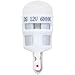 SYLVANIA - 168 T10 W5W ZEVO LED White Bulb - Bright LED Bulb, Ideal for Interior Lighting - Map, Dome, Truck, Cargo and License Plate (Contains 1 Bulb)