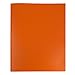 JAM Paper Plastic Eco Two Pocket Presentation Folder with Clasps - Orange - 6/pack