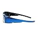 Womens Polarized Fit Over Glasses Sunglasses Rhinestones Rectangle Blue